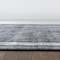 World Rug Gallery Contemporary Distressed Bordered Soft Runner Rug 2' x 7' Gray 3007GRAY2X7 - alternate 5